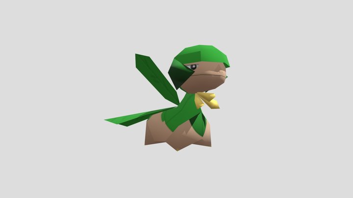 Tropius (Ranch) 3D Model
