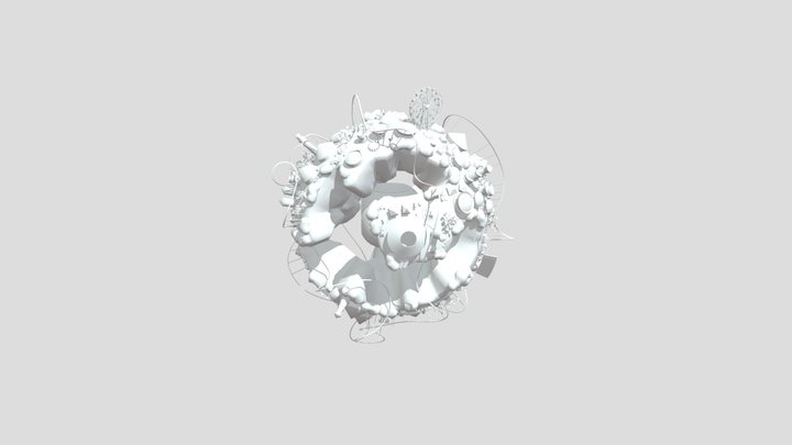Astroworld no texure atm 3D Model