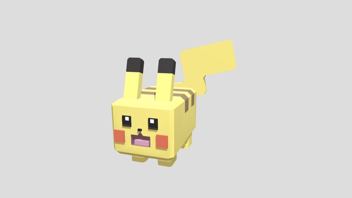 Pikachu 3D Model