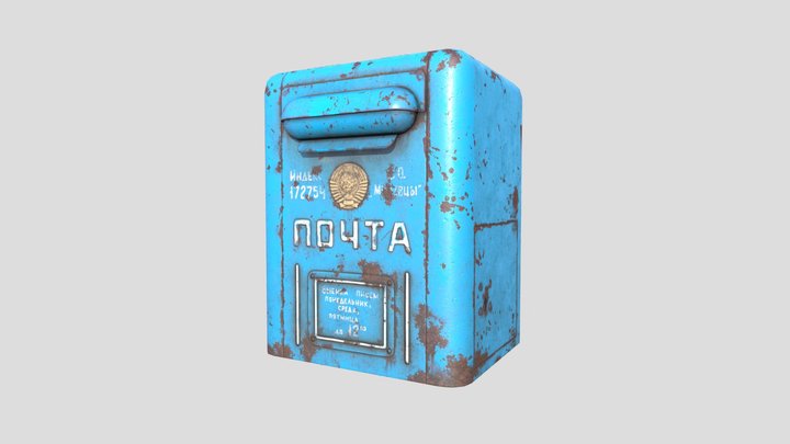 Cassetta postale americana Modello 3D $25 - .obj .fbx .max .ma