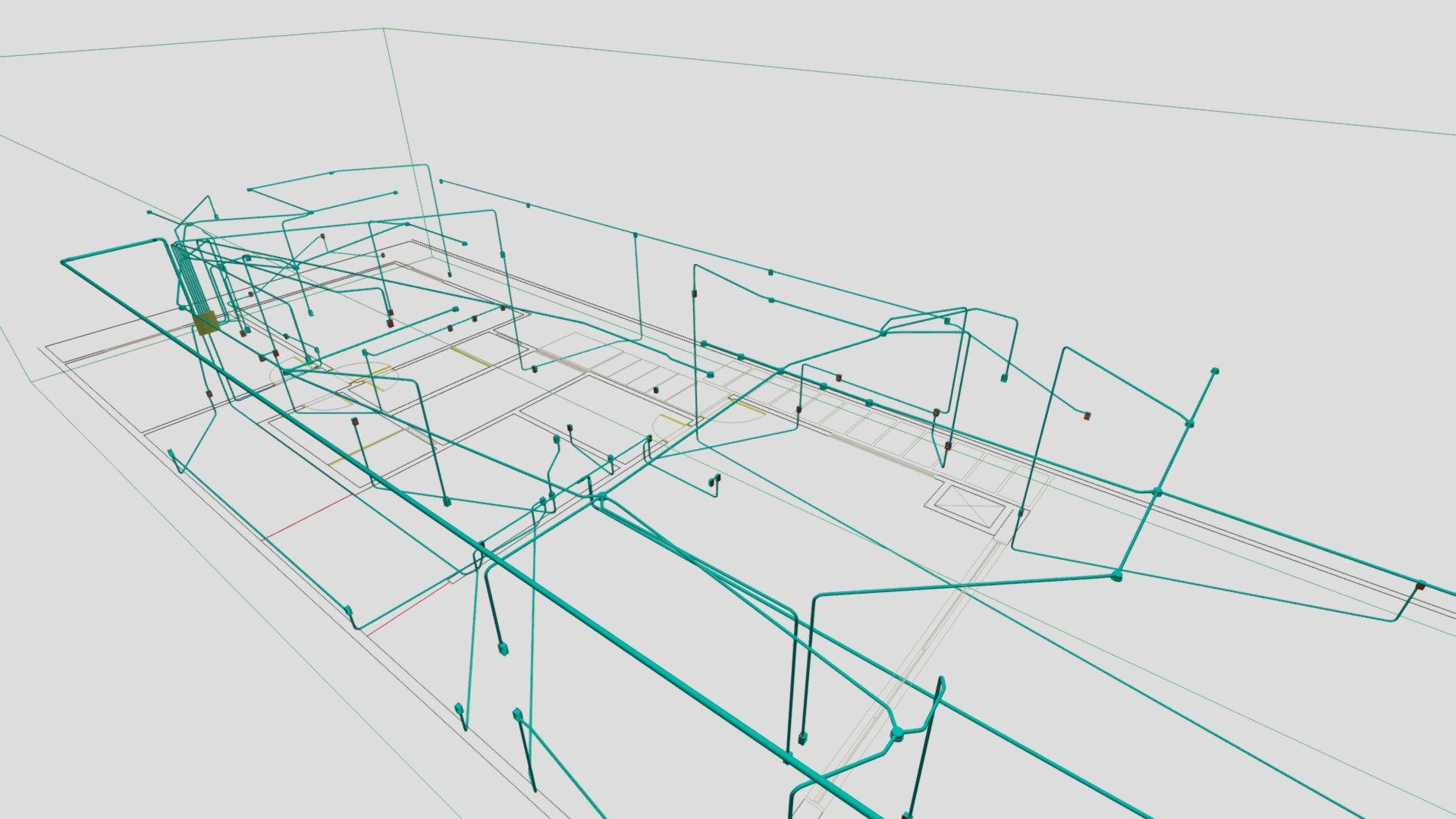 3D-ELÉTRICO - RESIDENCIA Unifamiliar