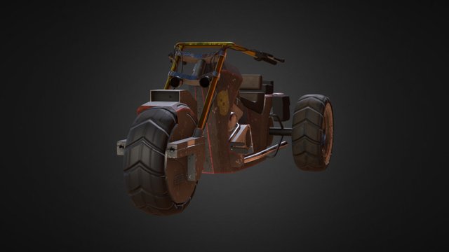 Cursed Lawmaster 3D Model