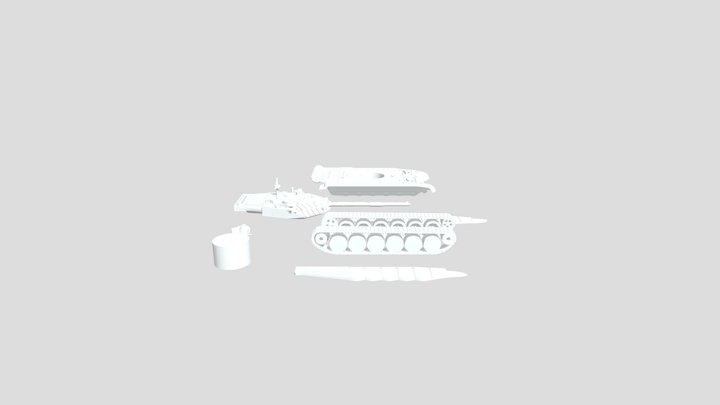 T90 printable version 3D Model