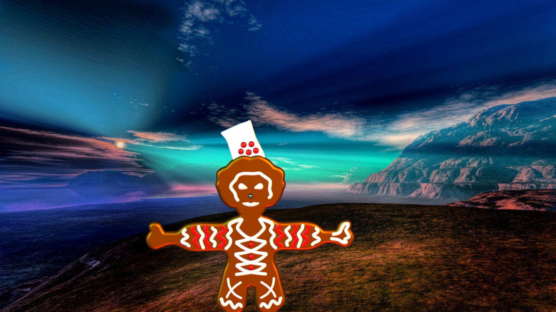 Gingerbread man, Michael Jackson in " The Wiz "
