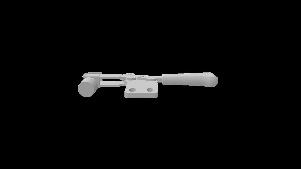 Longitudinal vertical fixing toggle clamp - 3D model by TraceParts ...