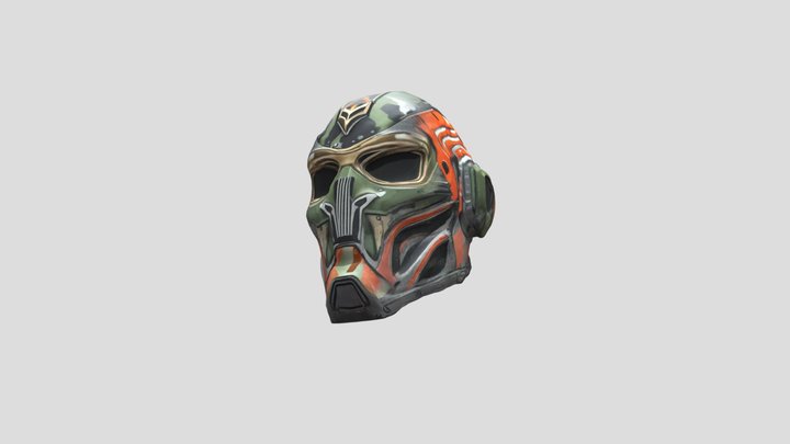 WARRIOR_MASK 3D Model