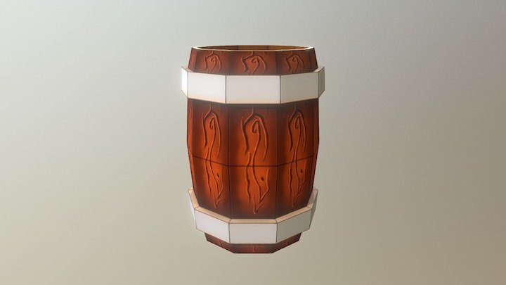 Barrel 3D Model