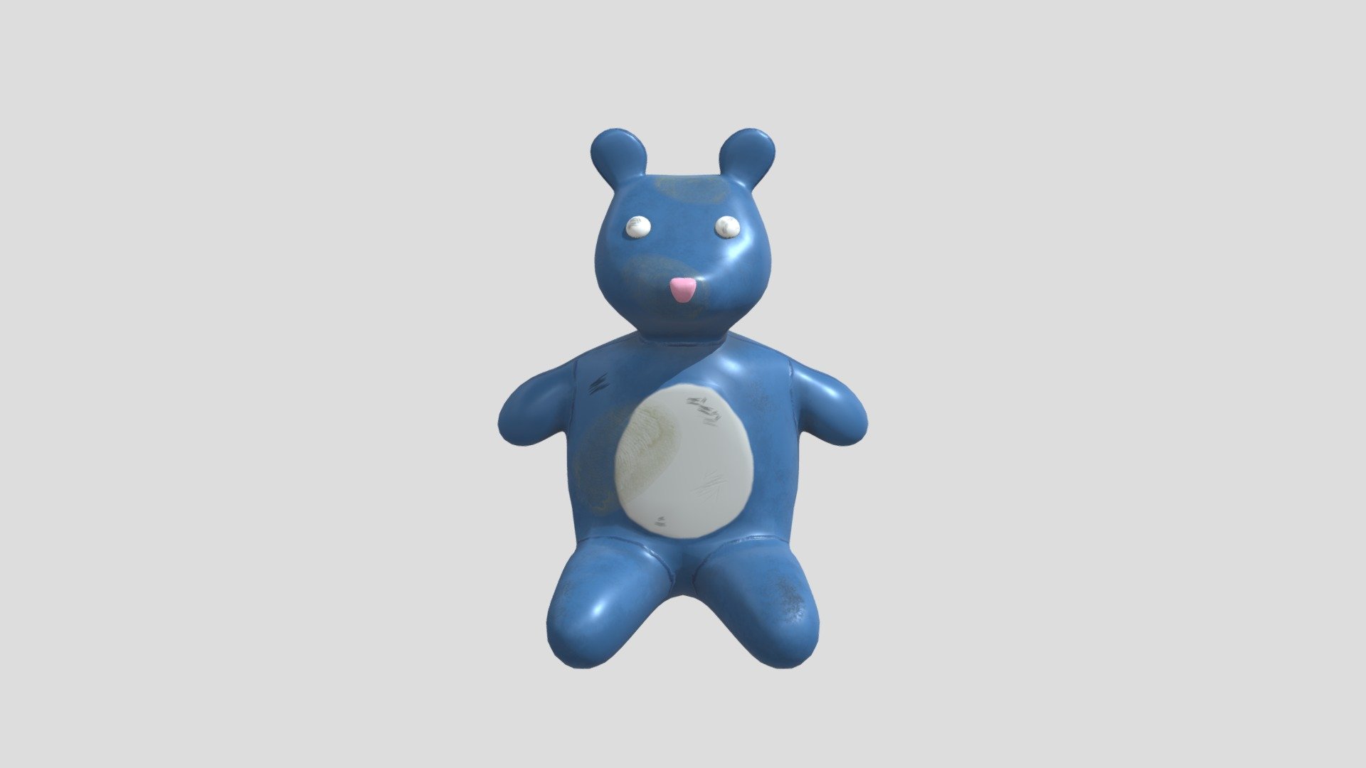 Plastic Bear Game Piece