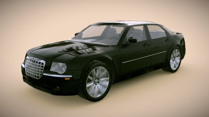 Chrysler 300c SRT8 3D Model