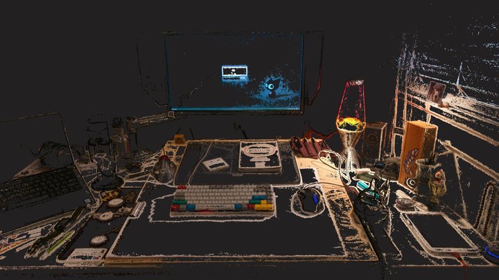 office desk - March 2020 3D Model