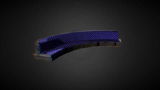 CyberPunk Pack : Sofa 01 3D Model
