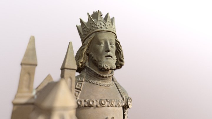 Figure of Rudolf (Stephansdom - Vienna) 3D Model
