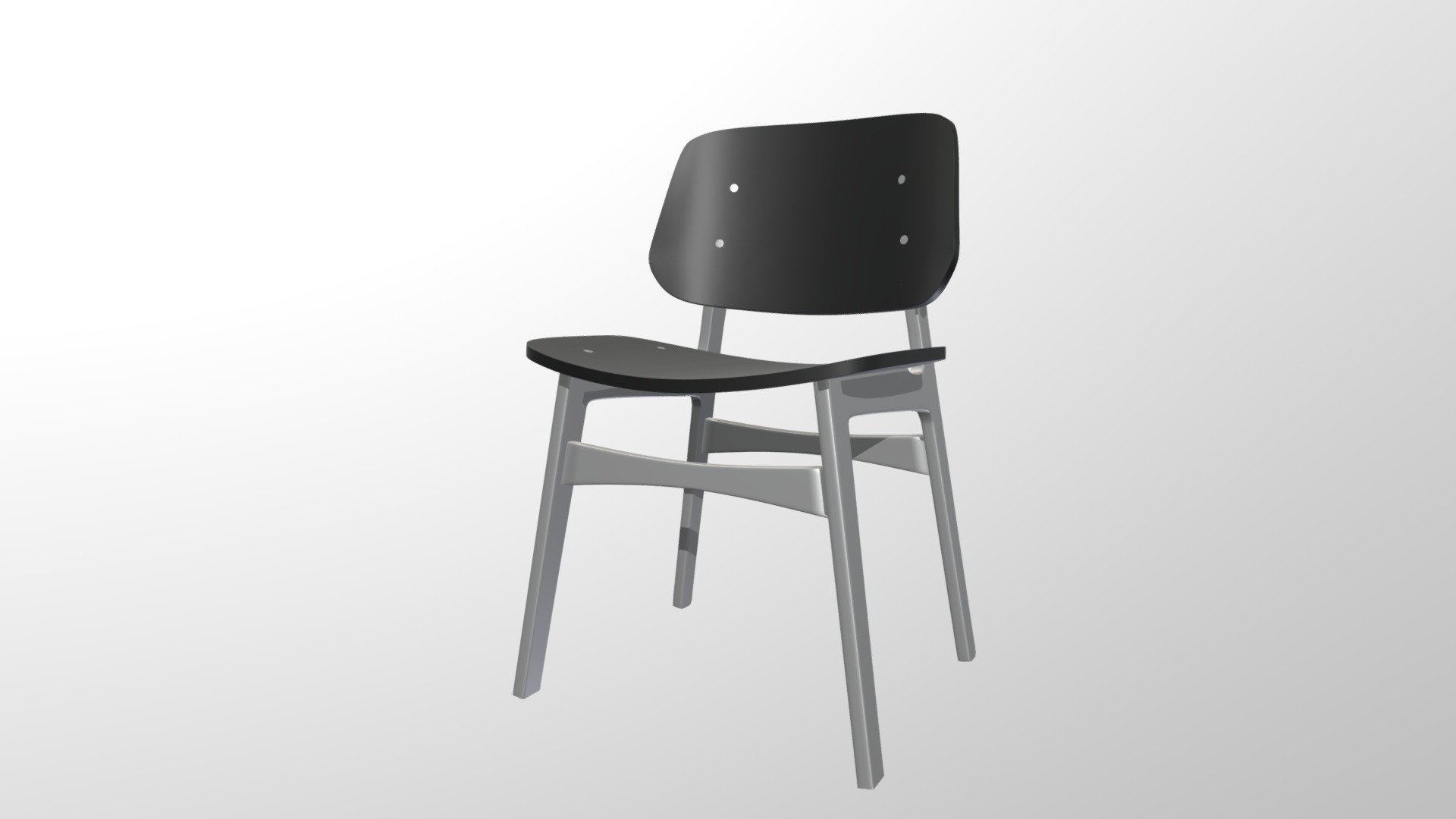 Dark chair