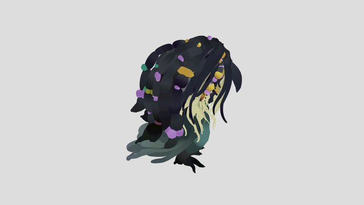 Crow_char 3D Model