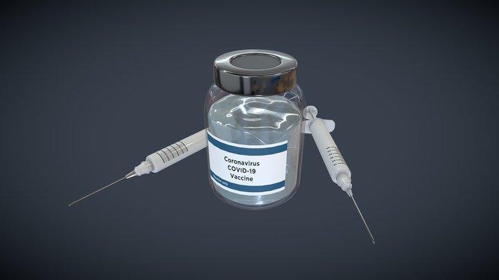 COVID-19 Vaccine 3D Model