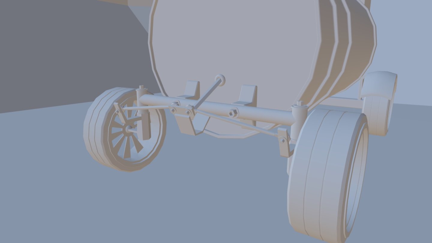 Barrel Race Car - 3D model by martinmarechal [13b4630] - Sketchfab