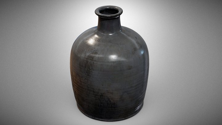 Brown vase – Free 3D Model STL