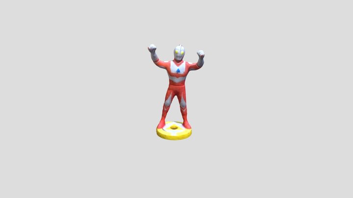 Ultraman_usdz 3D Model
