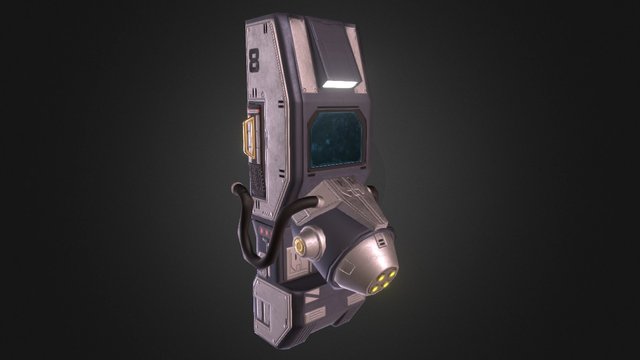 Science Module 3D Model