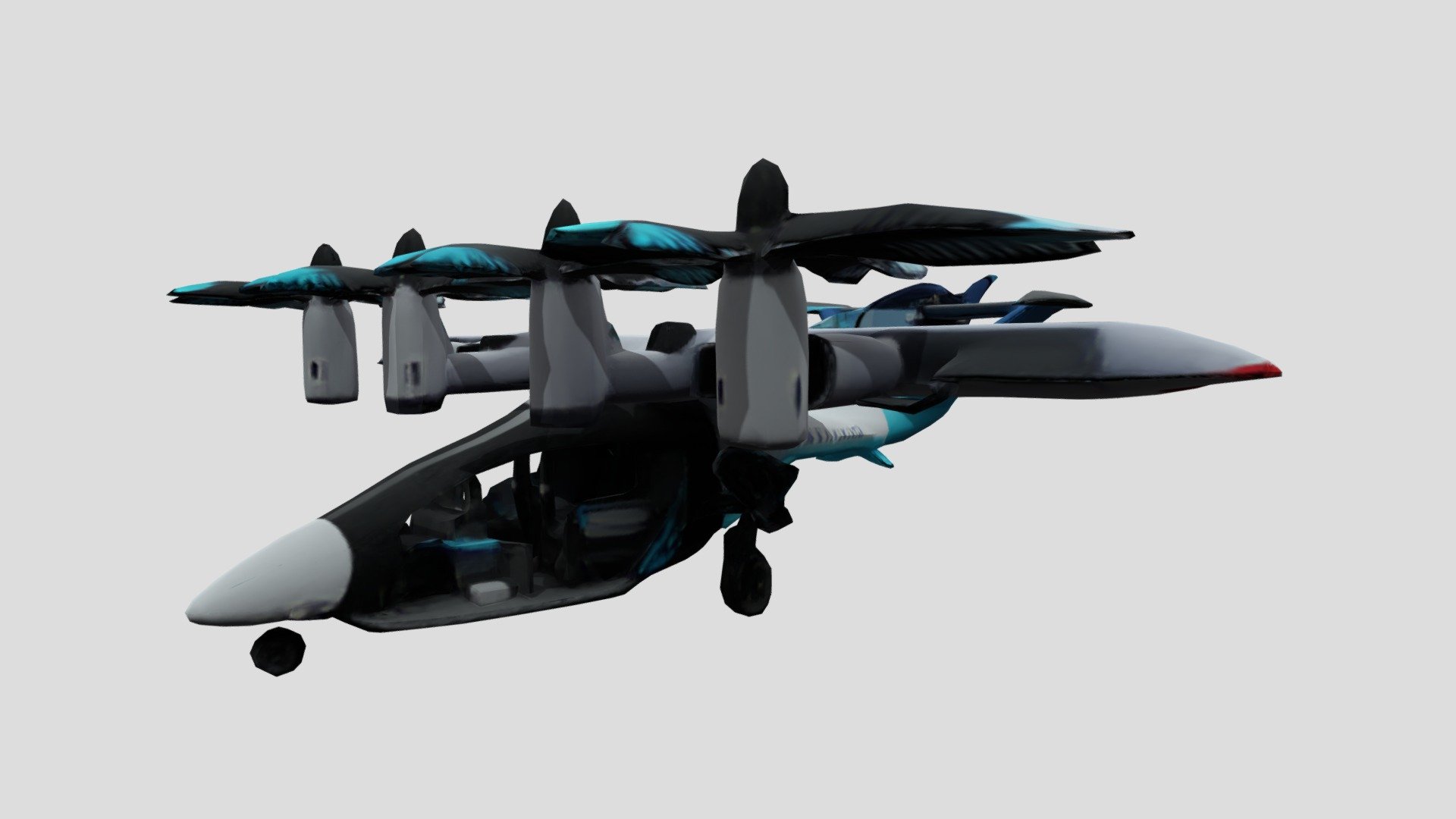 VERTICAL VX4 low quality model for 3d map 2025 - 3D model by aerial ...
