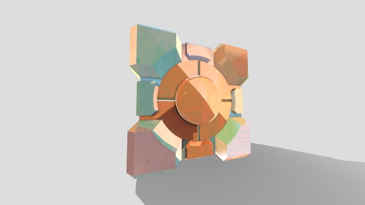 Energy cube 3D Model