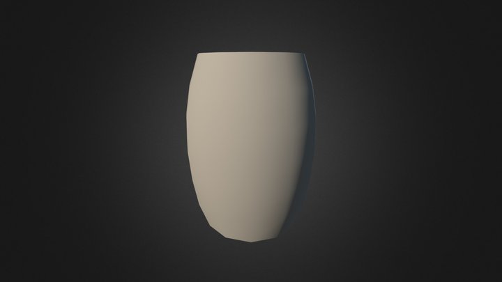 Barril Madeira uv 3D Model
