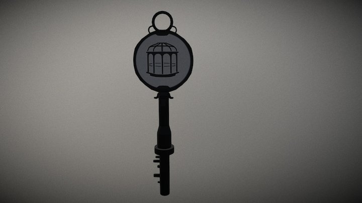 Thaumatrope Key 3D Model