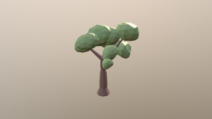 Arbol Frondoso 3D Model