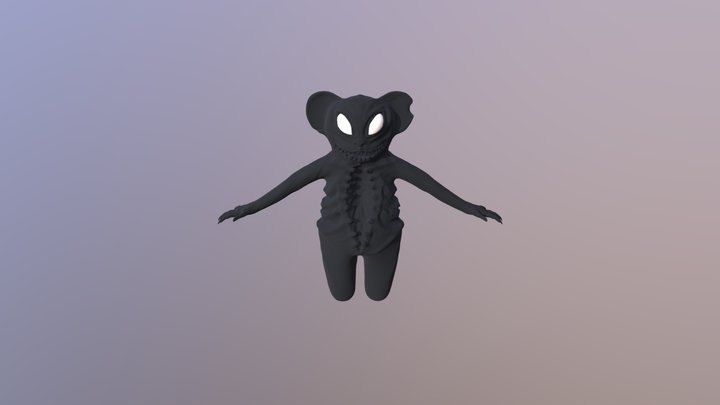 Bear character model - High-poly 3D Model