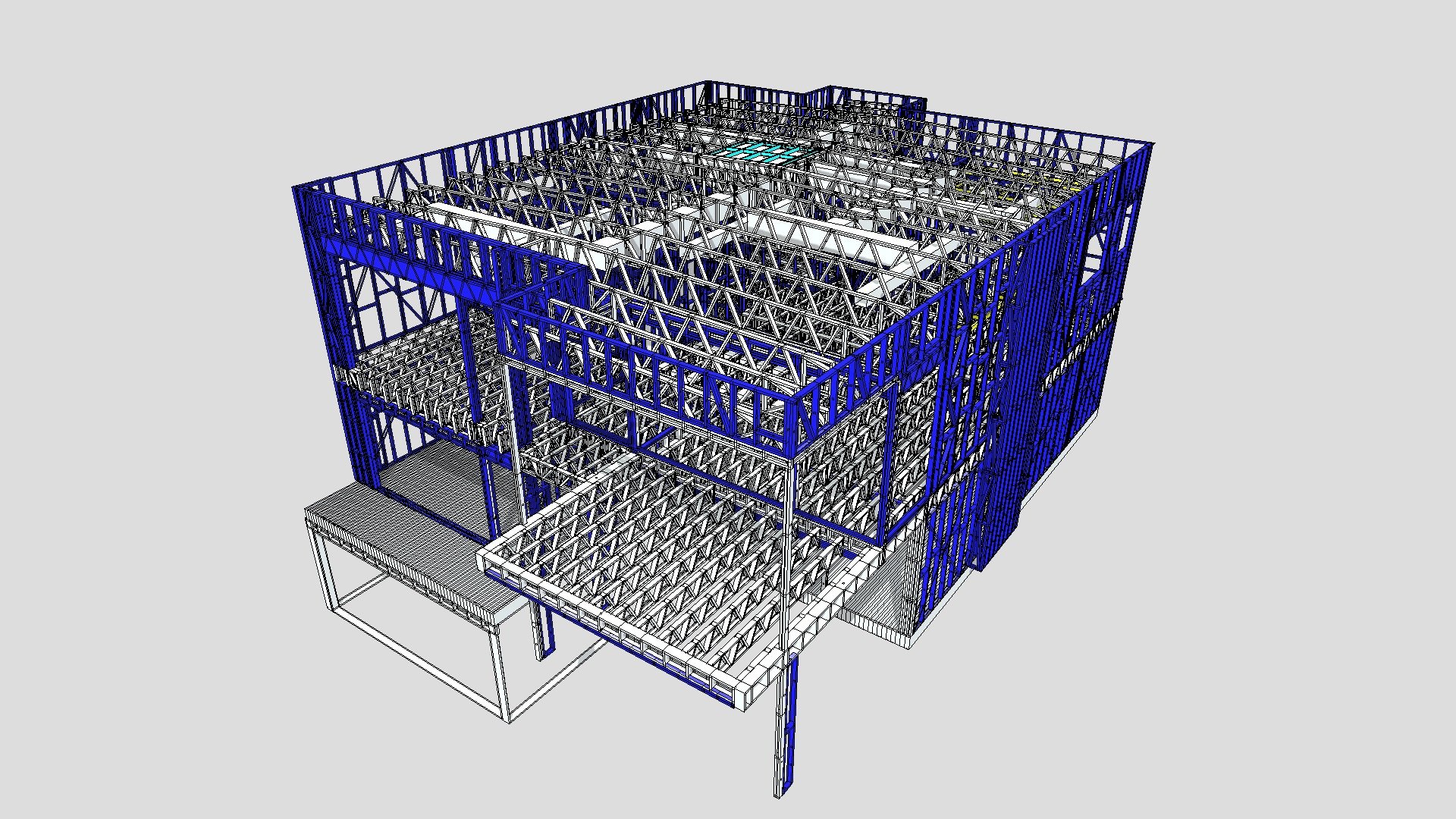 Residential Cold-Formed Steel - Alan St 4 — Sketchfab embed 3D viewer