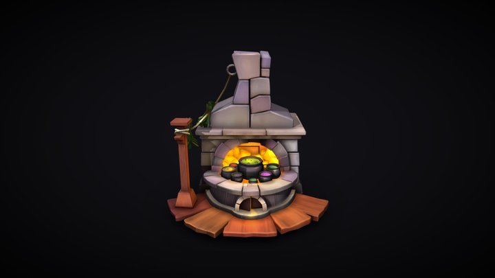 Magic Oven 3D Model