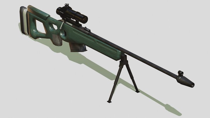 SV-98 Sniper Rifle with PKS-07 Scope