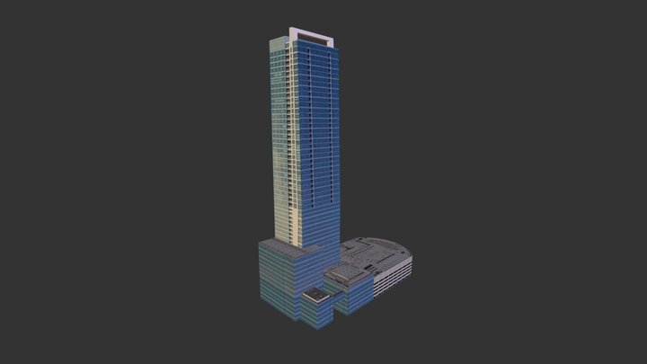 Miami - Four Seasons Hotel 3D Model