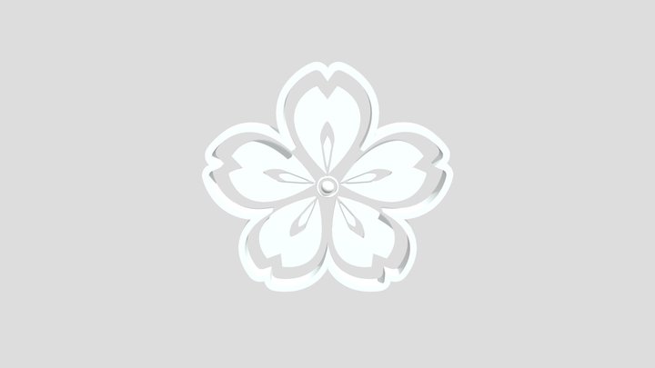 Sakura Shapes 3D Model