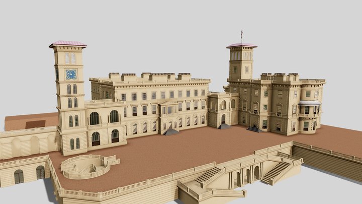 Osbourne House 3D Model