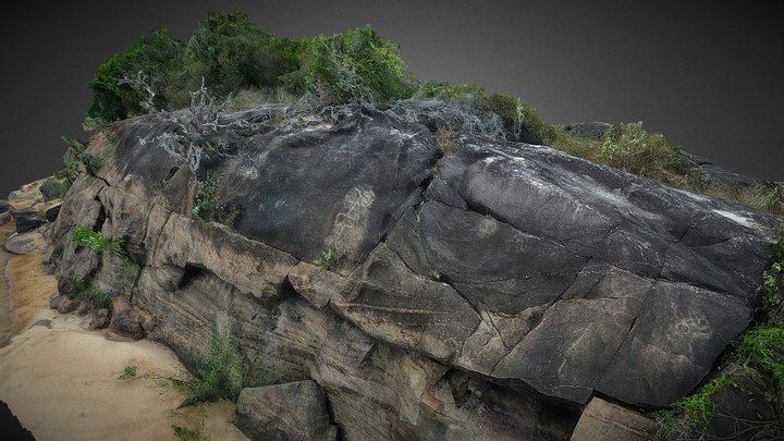 Gravuras rupestres próximas à Ilha das Meninas – Modèle 3D gratuit STL