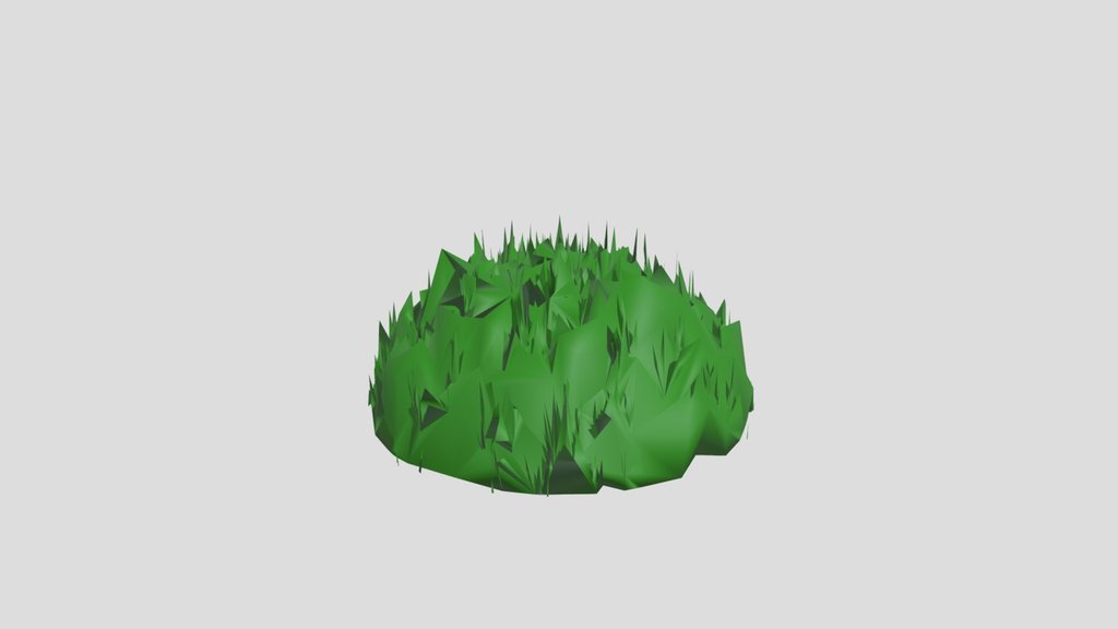 Low poly grass