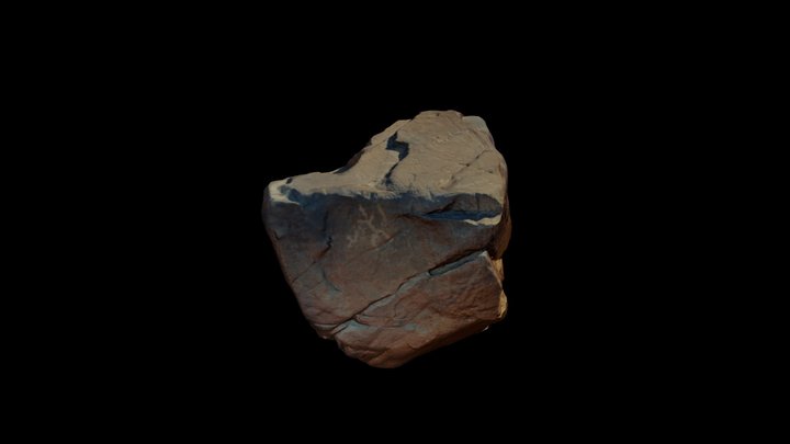 Petroglifo N°53. Illapel 3D Model