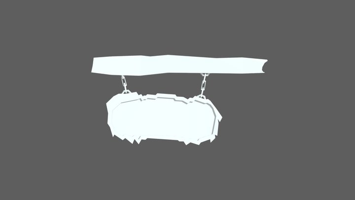 DAE_HearthSign_ModelUnwrap 3D Model