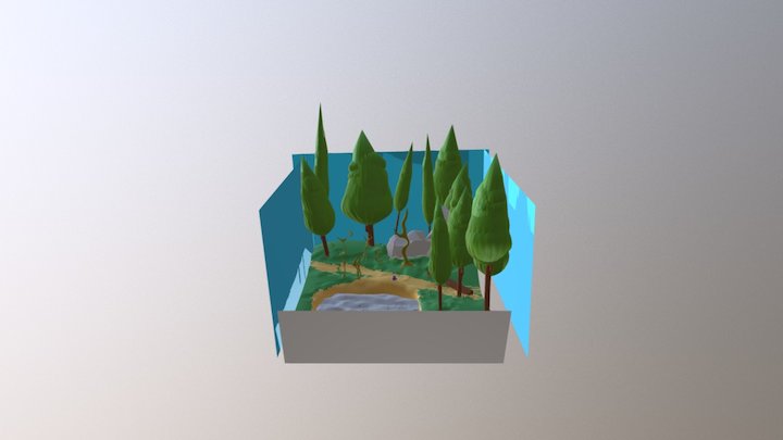 Complete Scene 3D Model