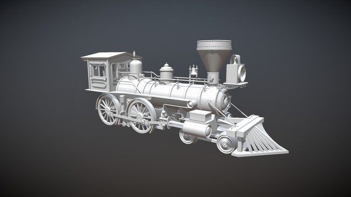 Leviathan Train 3D Model