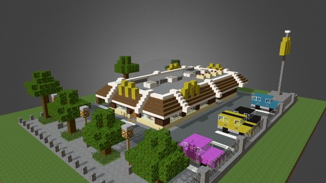 commercial005 - Mc Donald's 3D Model