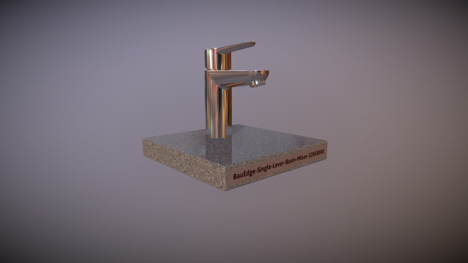 Bau Edge Single Lever Basin Mixer 32858000