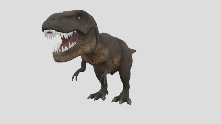 T-Rex - Mario Oddyssey 3D Model