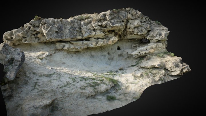 Rock shelter on Devinska Kobyla hill 3D Model
