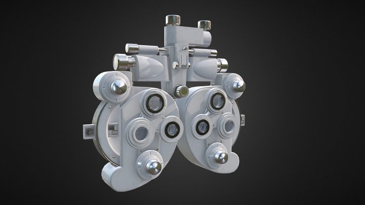 TW-1460 Phoropter 3D Model