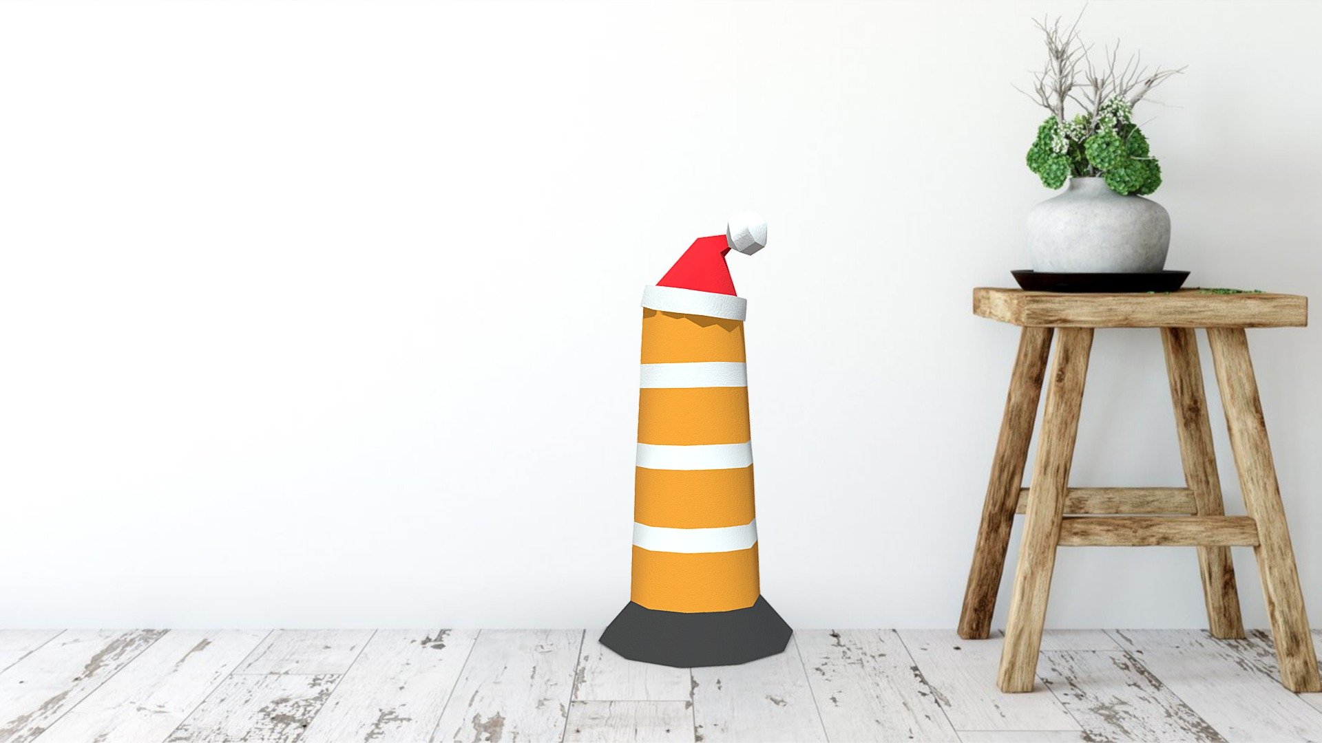 Montreal xmas cone — Sketchfab embed 3D viewer