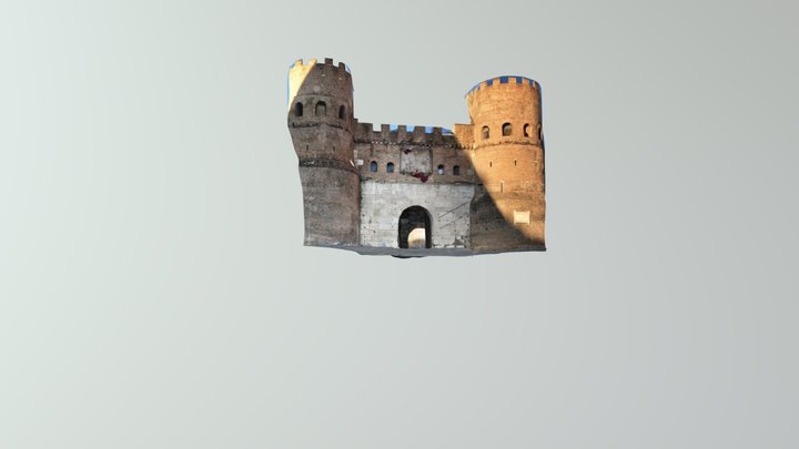 Porta s.paolo 3D Model