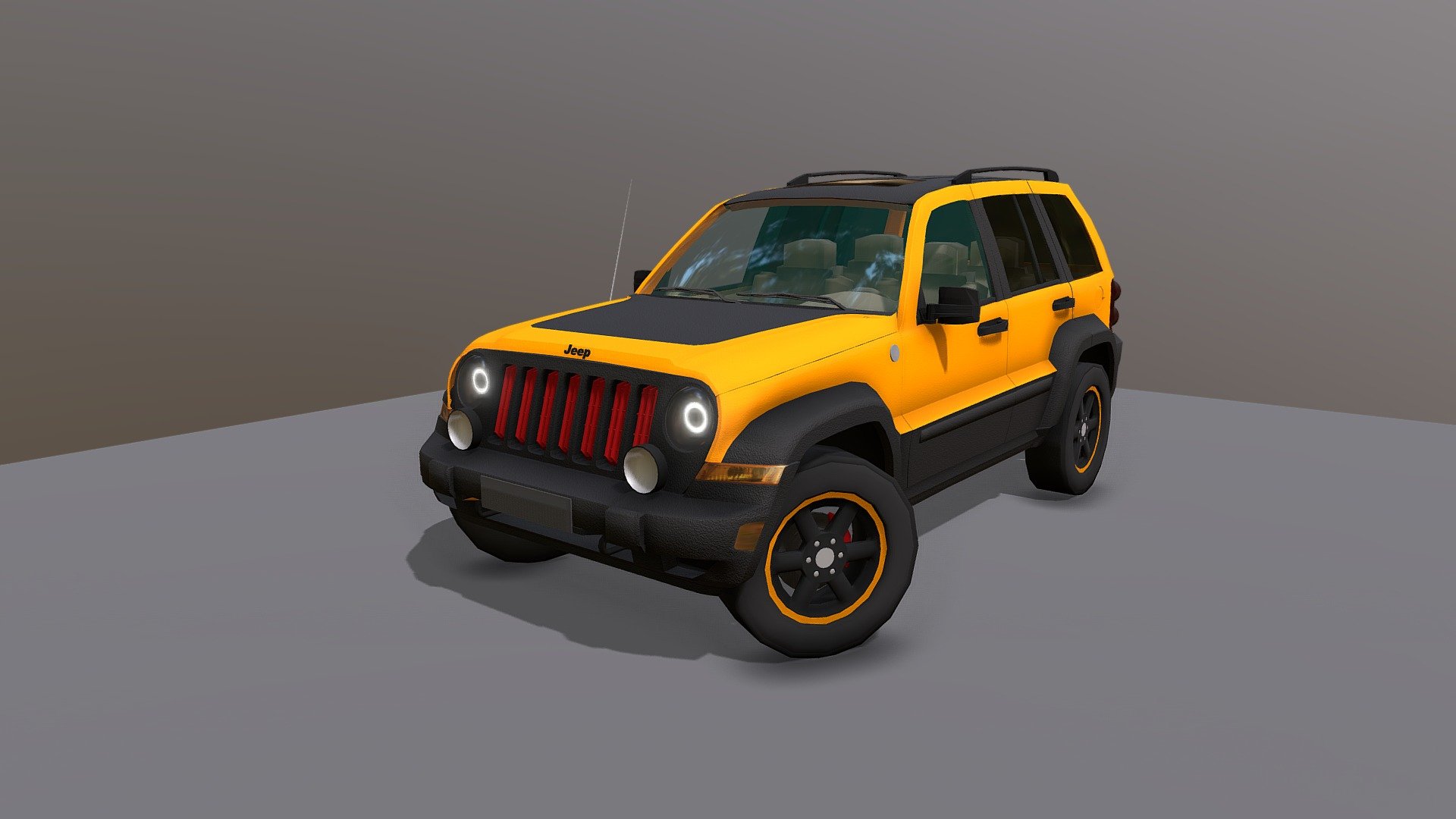 Jeep KJ Renegade Painted
