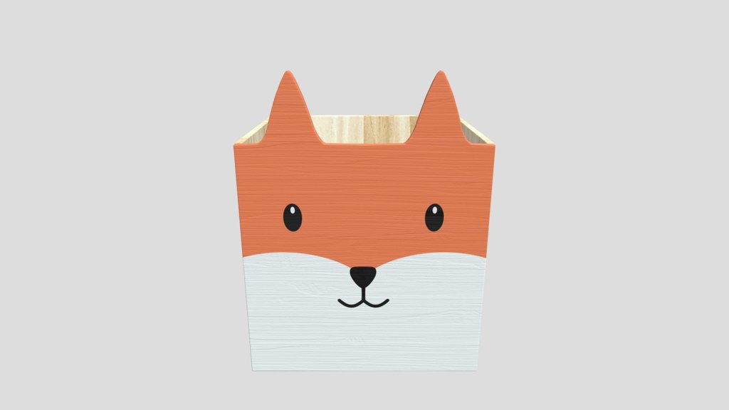Animalbox Fox Storage Box